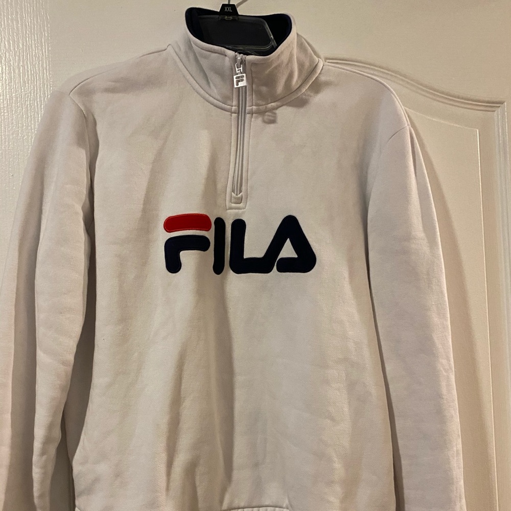 Womens half-zip sweatshirt